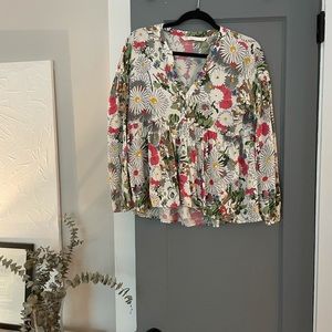 Zara Floral Blouse